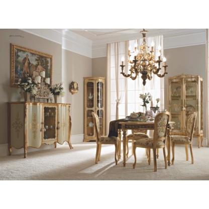Мебель для столовой белая с золотом - IL Giorno