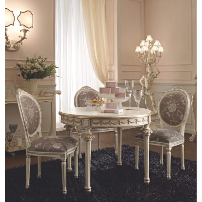 Компактный столовый столик со стульями в классическом стиле Giorno