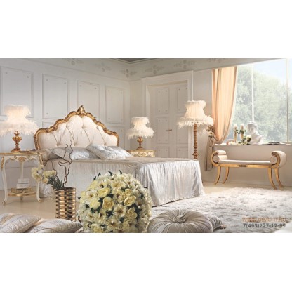 Классическая кровать - изголовье бархат Antonelli Moravio Penelope