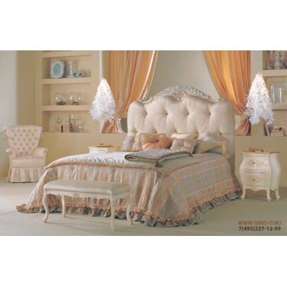 Кровать - цвет бежевый Antonelli Moravio Diana 05