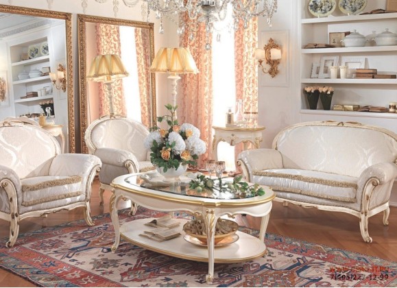 Светлая мягкая мебель - Antonelli Moravio Napoleone