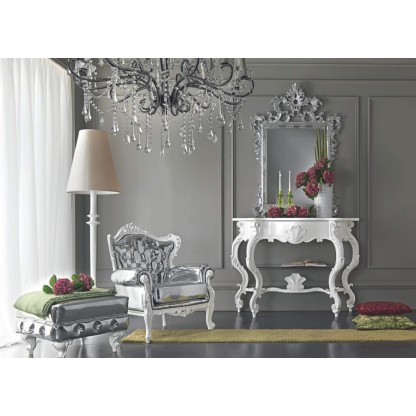 Консоль - отделка серебро Antonelli Moravio Belvedere