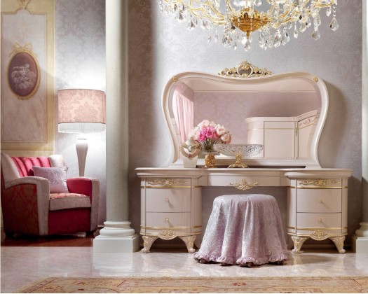 Туалетный стол DT5 Barnini Оseo Diamante