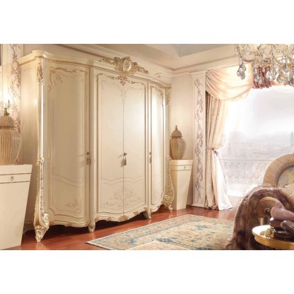 Шкаф - отделка слоновая кость Firenze