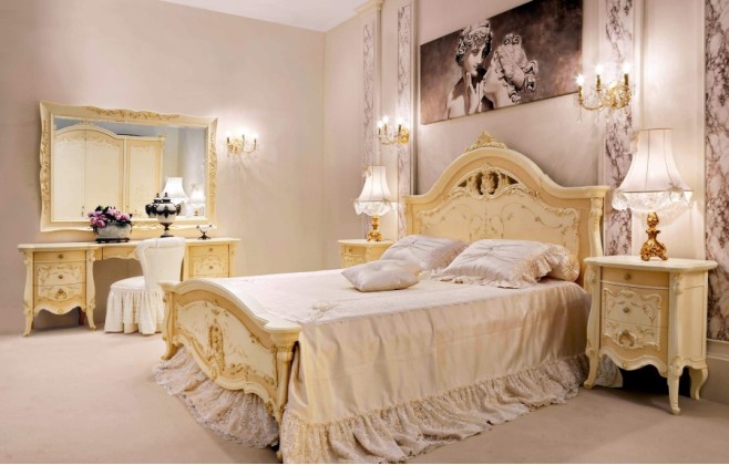 Мебель для спальни - цвет бежевый - Barnini Oseo Prestige Plus