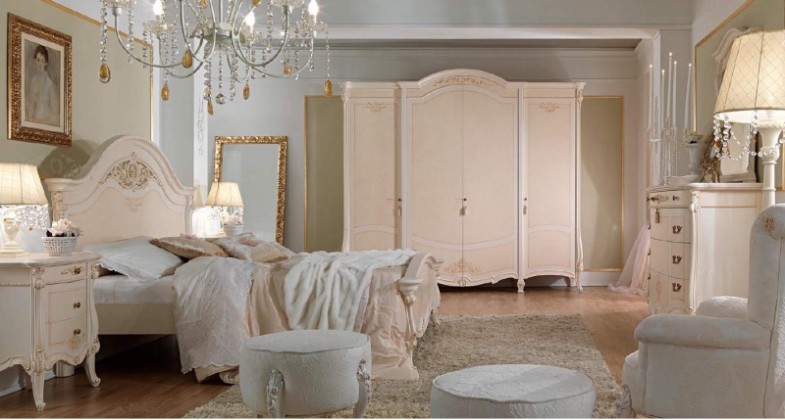Белый спальный гартинутр - Италия - Prestige