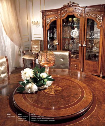 Сервант с резьбой и позолотой Barnini Oseo Reggenza Luxury