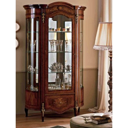 Компактный сервант с позолотой Reggenza