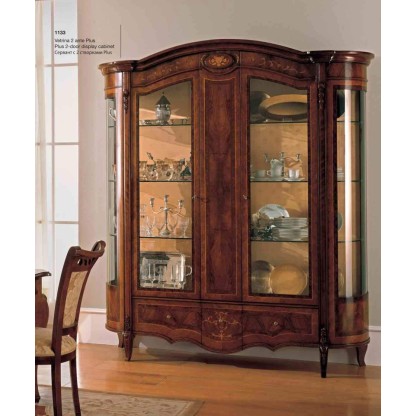 Сервант с двумя створками - цвета орех Reggenza