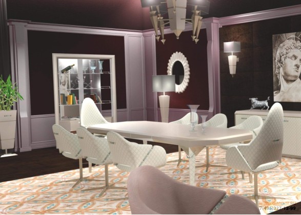 Стол со стульями Domus - Susanne