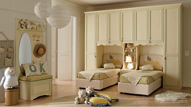 Комплект мебели в детскую для двоих Happy Night