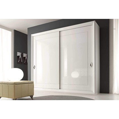 Белый шкаф купе - глянец - модерн - Today
