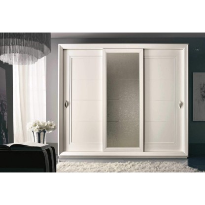 Шкаф-купе - стекляные центральные двери Тоday