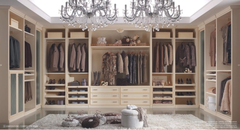 Классическая мебель для гардеробной Ferretti e Ferretti Morfeo