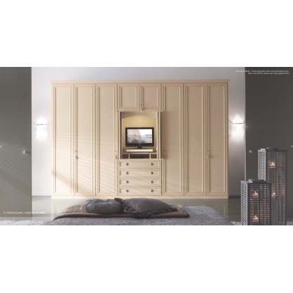 Шкаф в отделке медовая патина с верхним слоем охры Ferretti e Ferretti Morfeo