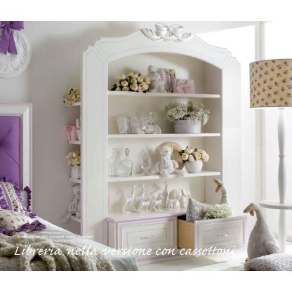 Библиотека с выдвижными ящиками для детской от фабрики Ferretti e Ferretti Happy Night