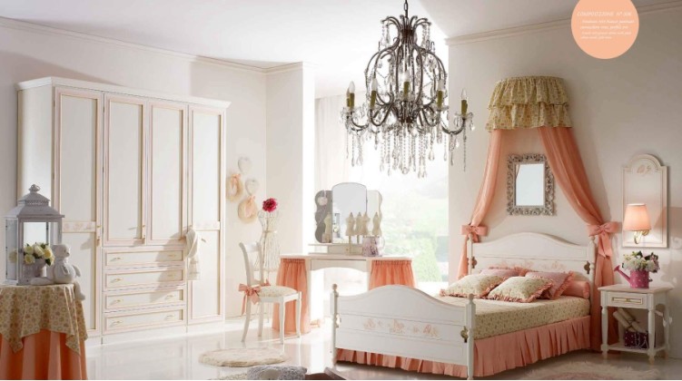 Детская мебель для девочки в классическом стиле Ferretti e Ferretti Happy Night