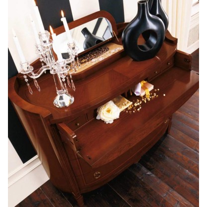 Овальный комод цвета натурального дерева Grilli - 900 Antiquariato