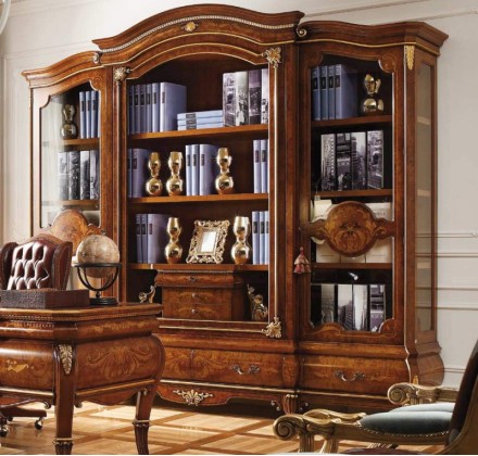Кабинетная мебель для дома - классика Grilli
