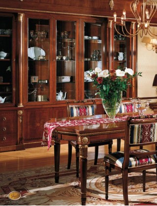 Столовая группа в цвет орех Grilli - Roma