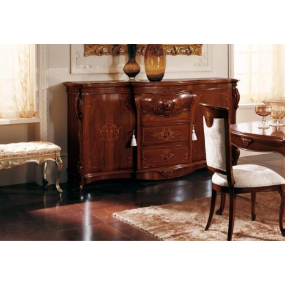 Комод с инкрустацией и резным декором Grilli - Costanza