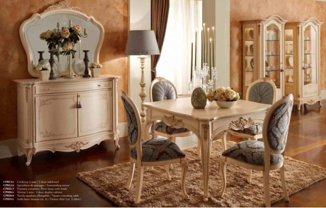 Комплект мебели в столовую из Италии Principe