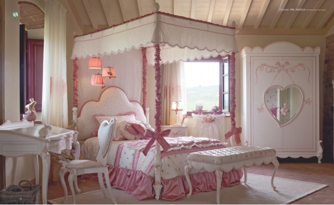 Детская с балдахином Volpi - Nuvola