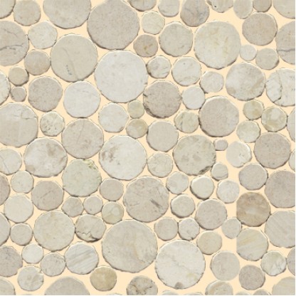 Paradise Round Stone Blanco 31,5x31,5x1