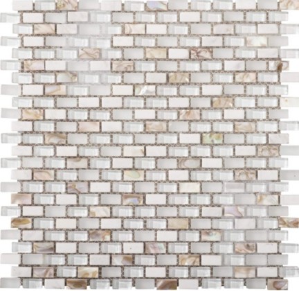 Tribal Pearl White 1x2 28,6x28,3x0,8